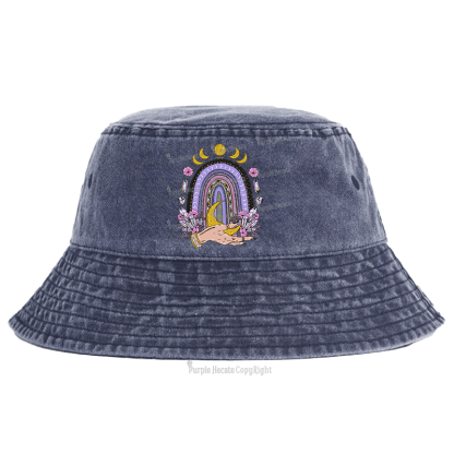 Purplehecate Magic Rainbow Bucket Hat
