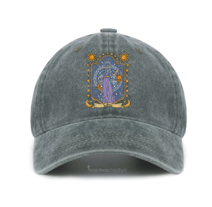 Purplehecate Libra Zodiac Baseball Cap