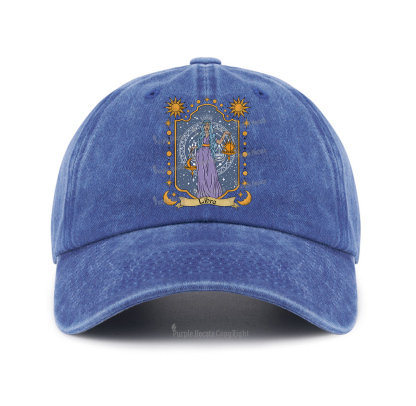 Purplehecate Libra Zodiac Baseball Cap