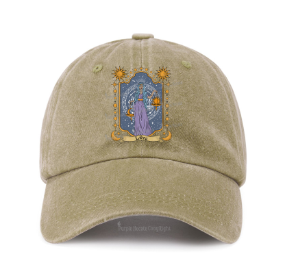 Purplehecate Libra Zodiac Baseball Cap