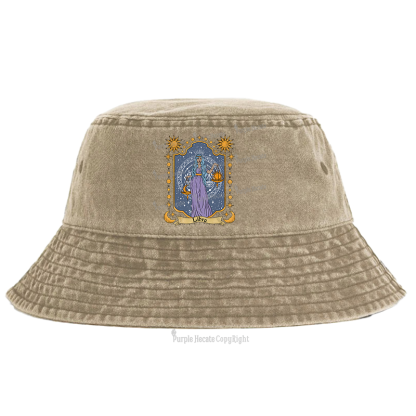 Purplehecate Libra Zodiac Bucket Hat