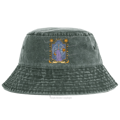Purplehecate Libra Zodiac Bucket Hat