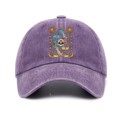 Purplehecate Pisces Zodiac Baseball Cap