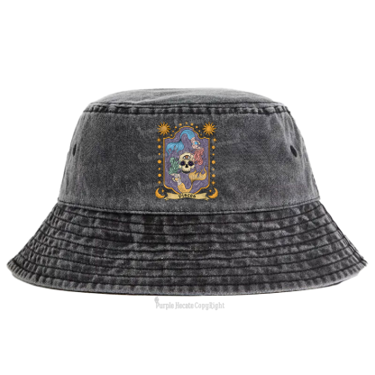 Purplehecate Pisces Zodiac Bucket Hat