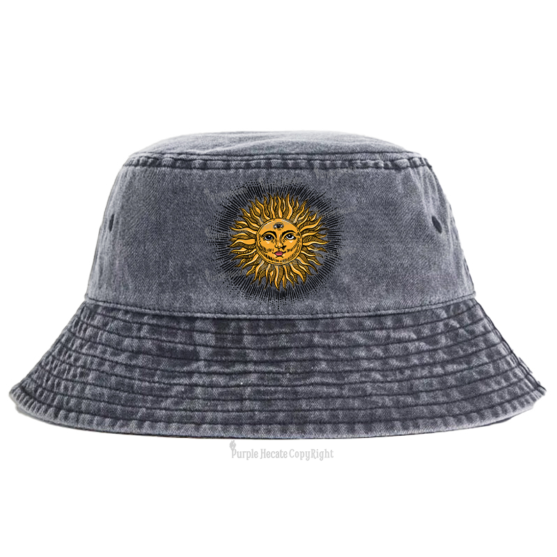 Purplehecate Sat Nam Bucket Hat