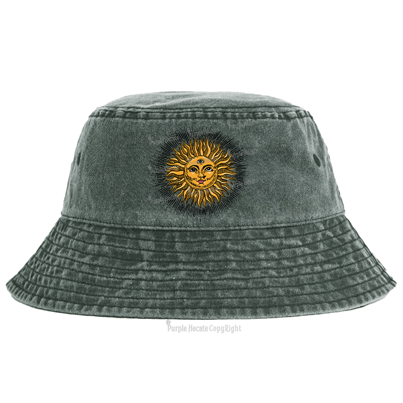 Purplehecate Sat Nam Bucket Hat