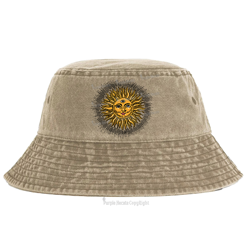 Purplehecate Sat Nam Bucket Hat