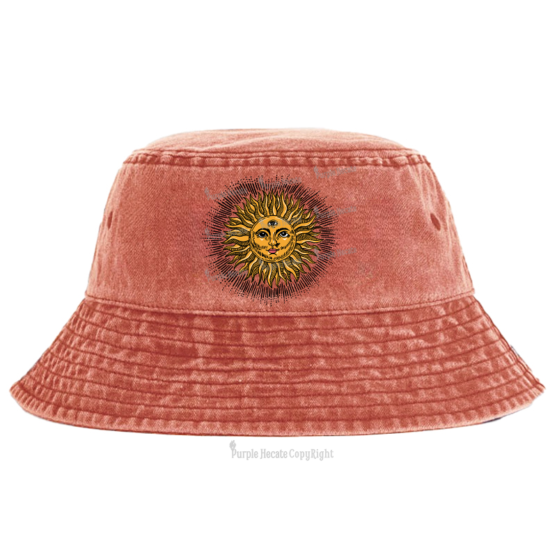 Purplehecate Sat Nam Bucket Hat