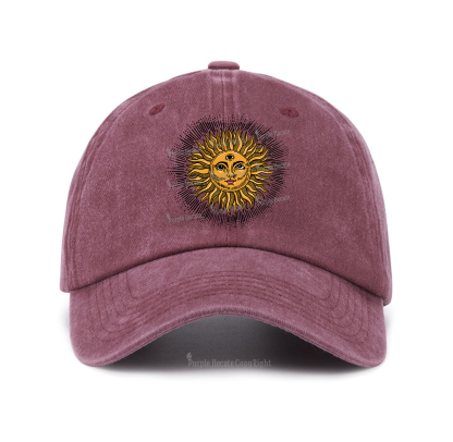Purplehecate Sat Nam Baseball Cap