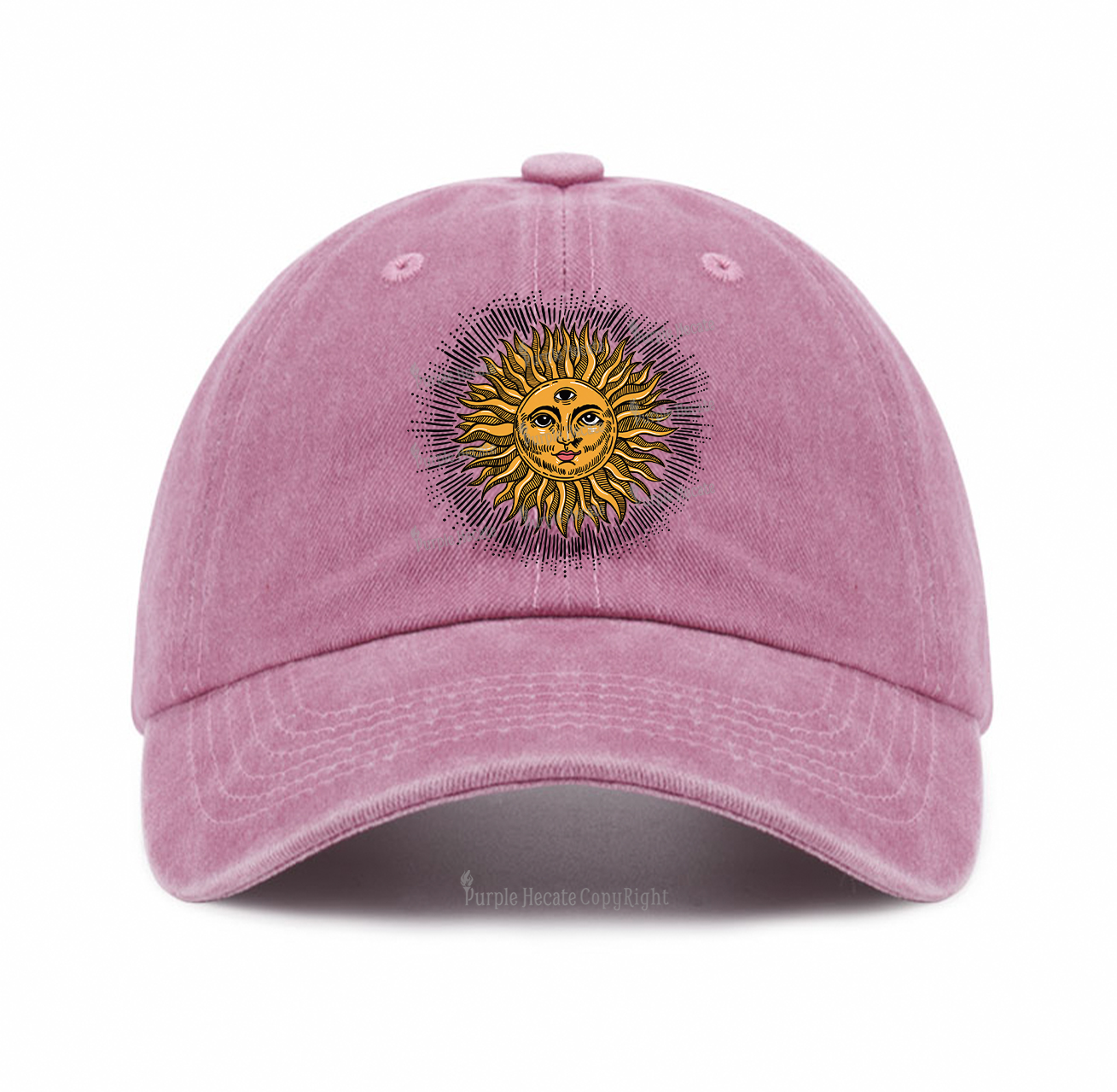Purplehecate Sat Nam Baseball Cap