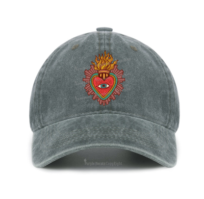 Purplehecate Sacred Heart Baseball Cap