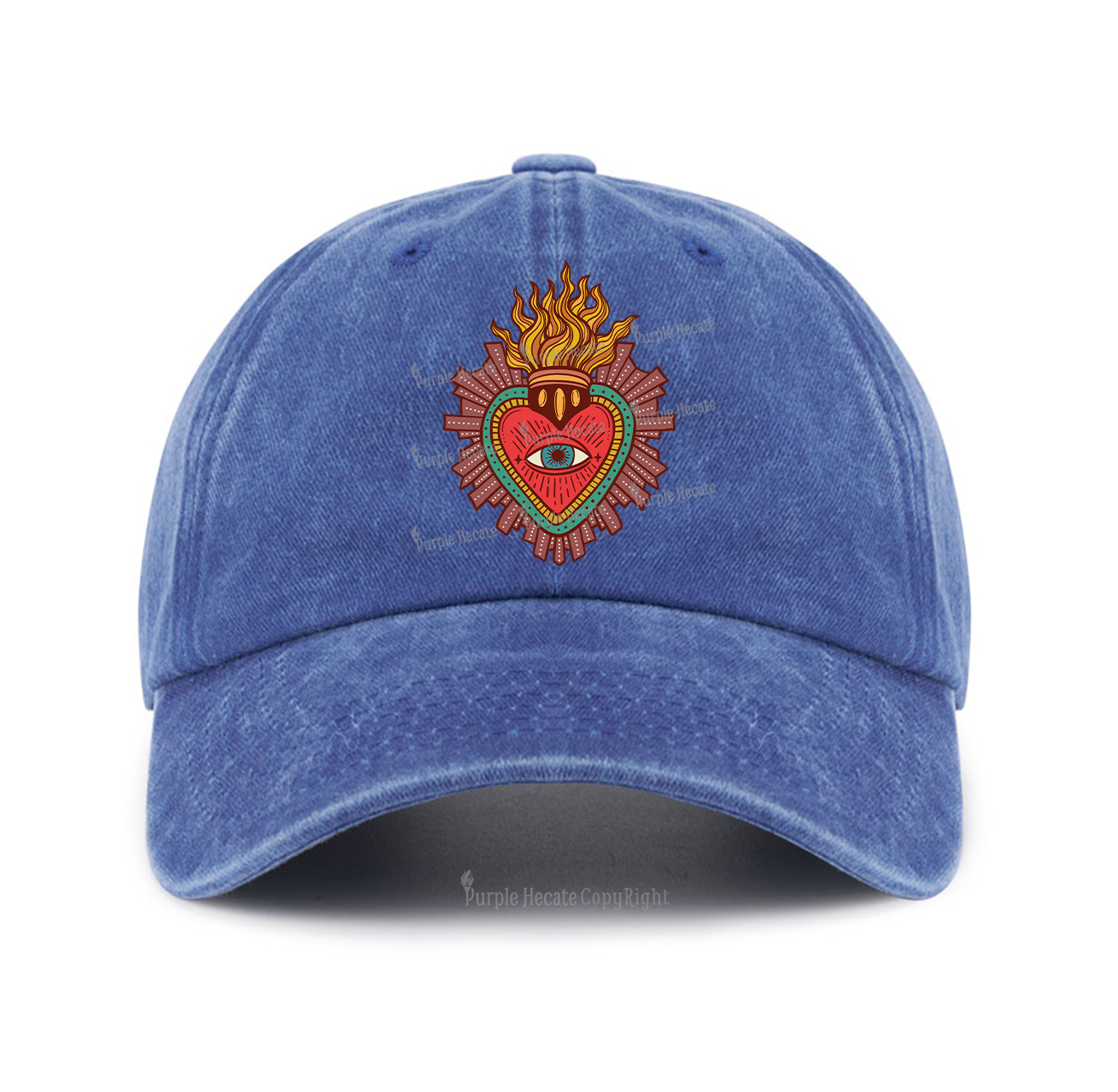 Purplehecate Sacred Heart Baseball Cap