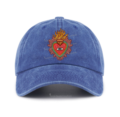 Purplehecate Sacred Heart Baseball Cap