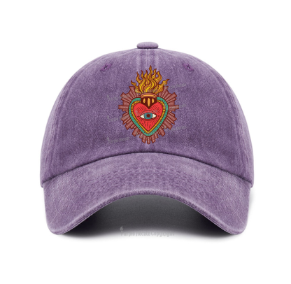 Purplehecate Sacred Heart Baseball Cap