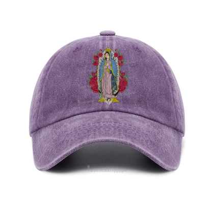 Purplehecate Mother Mary Baseball Cap