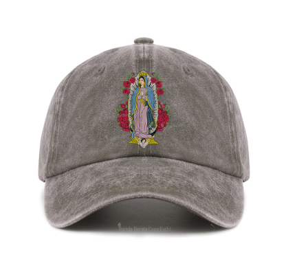 Purplehecate Mother Mary Baseball Cap