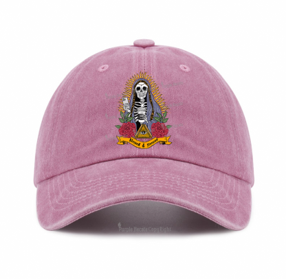 Purplehecate Blessed And Stressed Baseball Cap