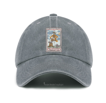 Purplehecate The Two Of Deez Tarot Baseball Cap