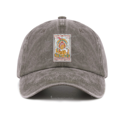 Purplehecate The Chicken Nugget Tarot Baseball Cap