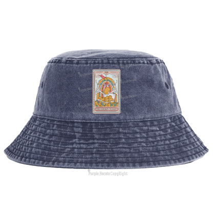 Purplehecate The Chicken Nugget Tarot Bucket Hat