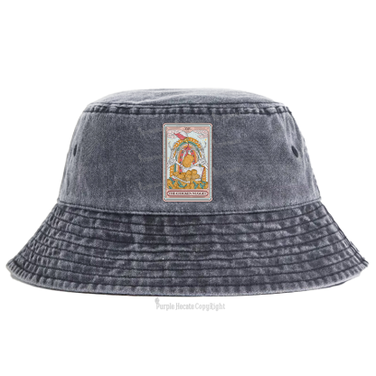Purplehecate The Chicken Nugget Tarot Bucket Hat