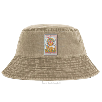 Purplehecate The Chicken Nugget Tarot Bucket Hat