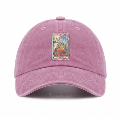 Purplehecate The Gardener Tarot Baseball Cap