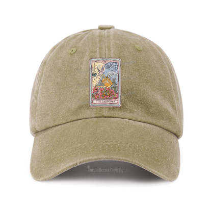 Purplehecate The Gardener Tarot Baseball Cap
