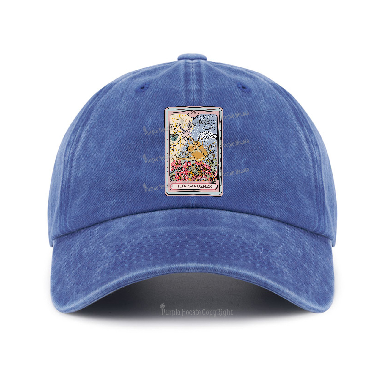 Purplehecate The Gardener Tarot Baseball Cap