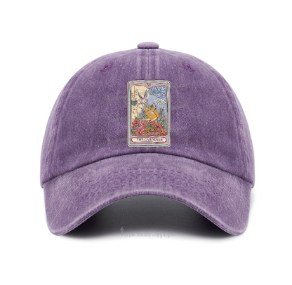 Purplehecate The Gardener Tarot Baseball Cap