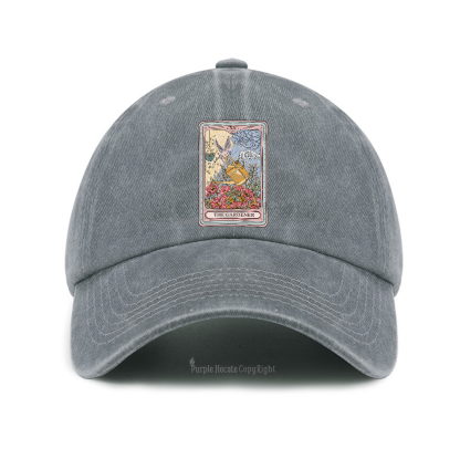 Purplehecate The Gardener Tarot Baseball Cap