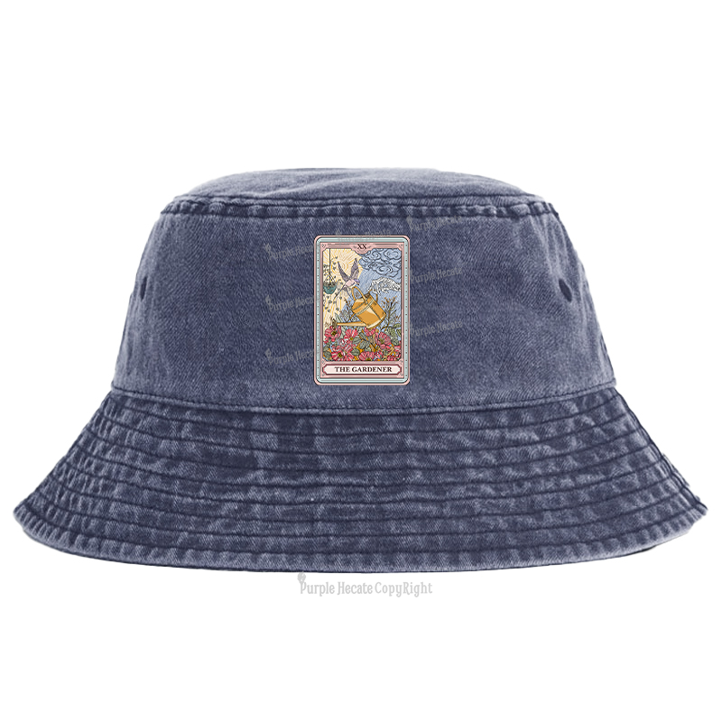 Purplehecate The Gardener Tarot Bucket Hat