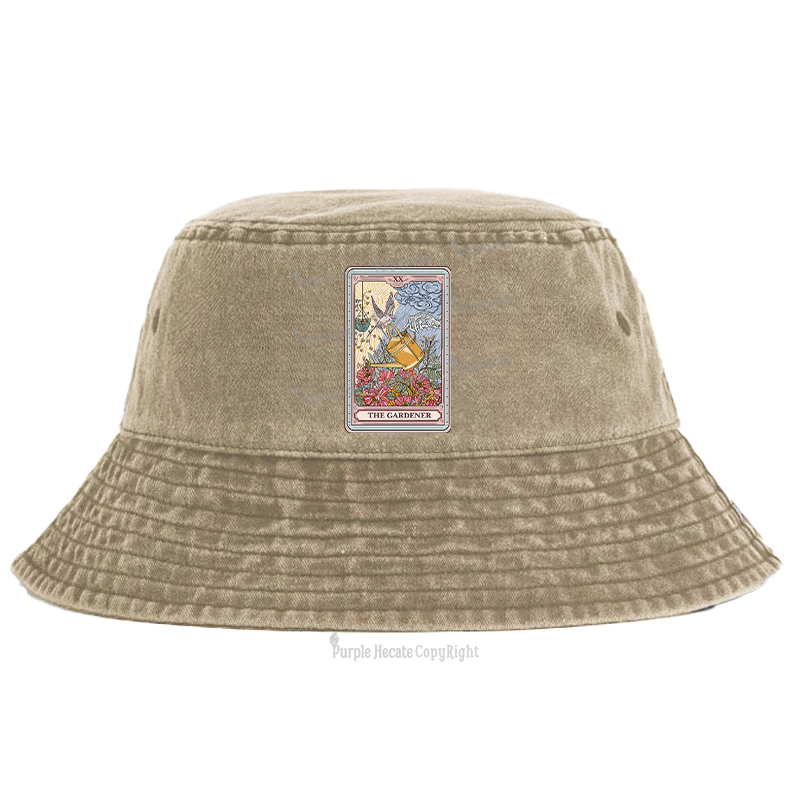 Purplehecate The Gardener Tarot Bucket Hat