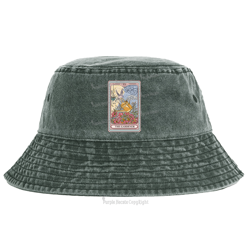 Purplehecate The Gardener Tarot Bucket Hat