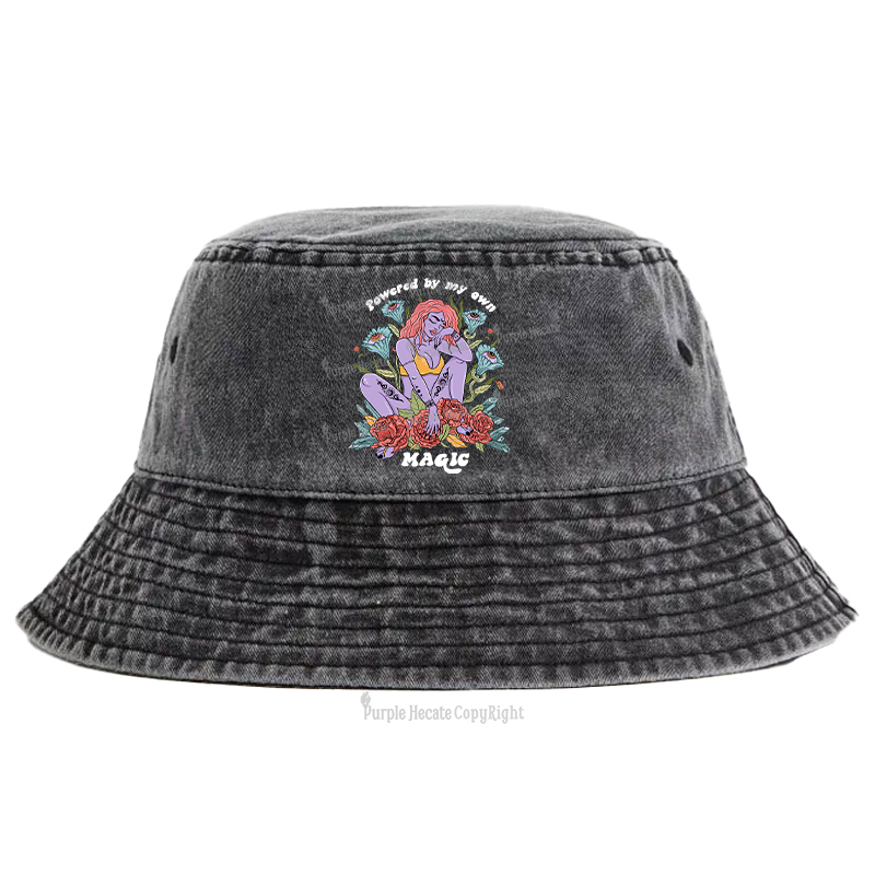 Purplehecate Powered By My Own Magic Bucket Hat