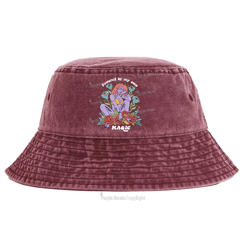 Purplehecate Powered By My Own Magic Bucket Hat