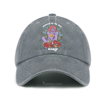 Purplehecate Powered By My Own Magic Baseball Cap