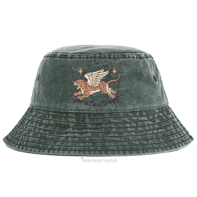 Purplehecate Protectress Bucket Hat