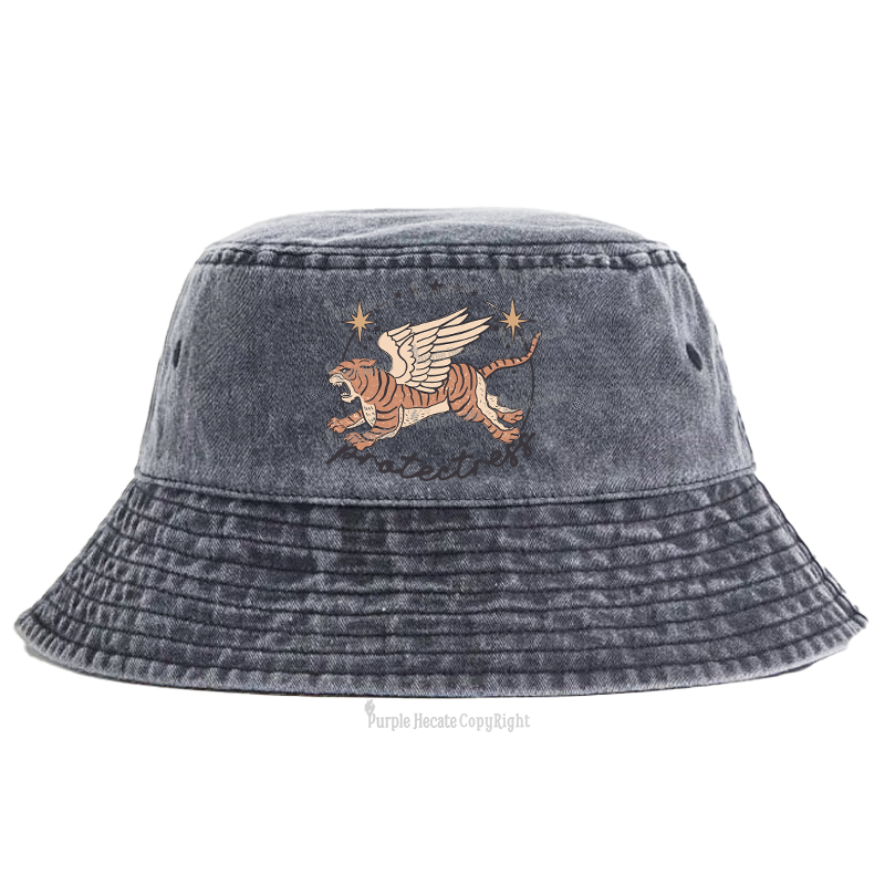 Purplehecate Protectress Bucket Hat