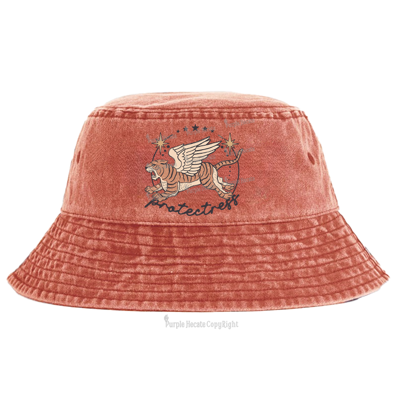 Purplehecate Protectress Bucket Hat