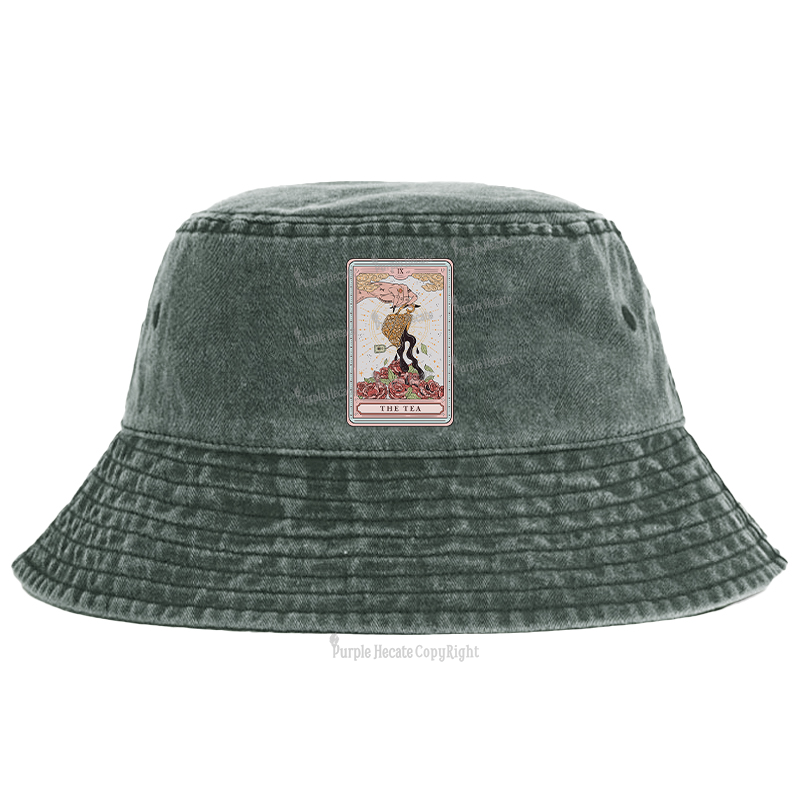 Purplehecate The Tea Tarot Bucket Hat