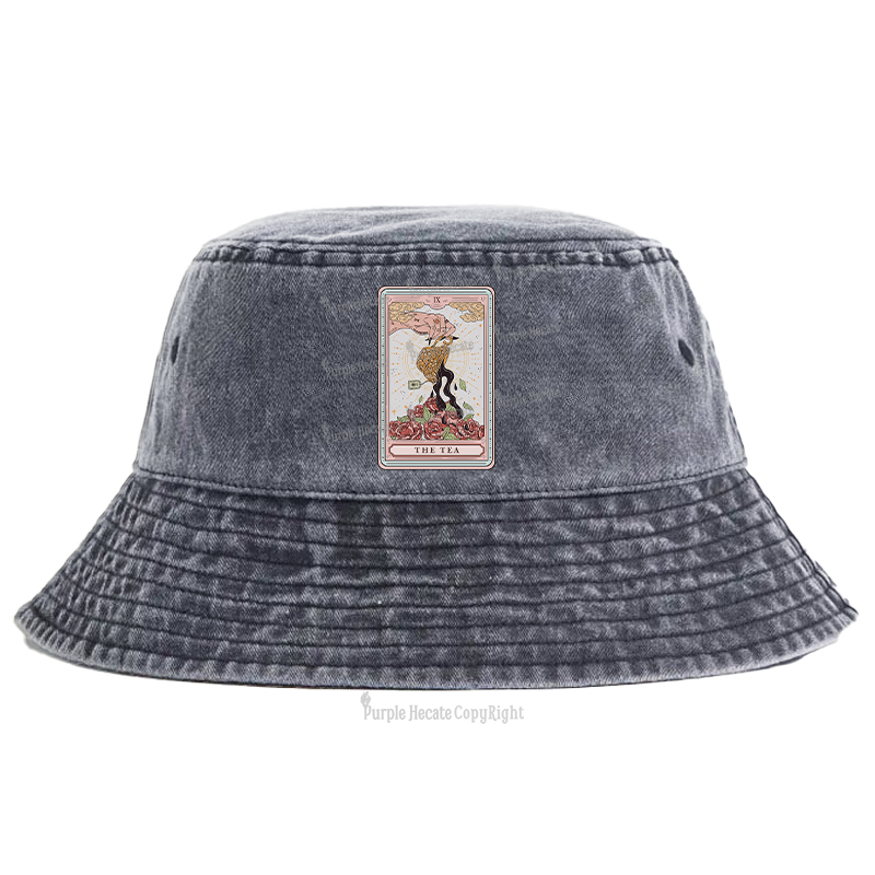 Purplehecate The Tea Tarot Bucket Hat