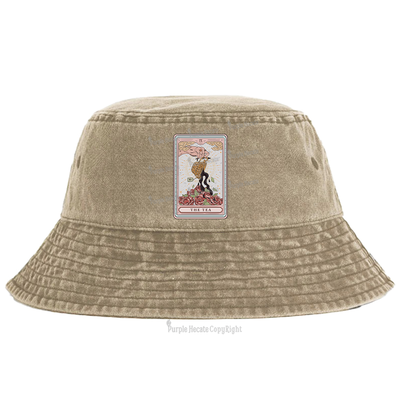 Purplehecate The Tea Tarot Bucket Hat
