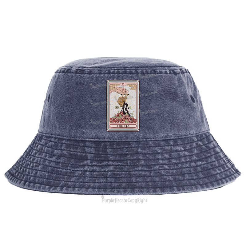 Purplehecate The Tea Tarot Bucket Hat