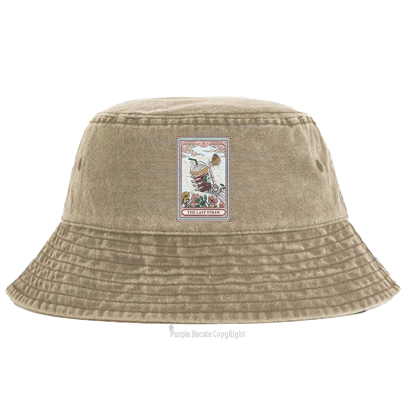 Purplehecate The Last Straw Tarot Bucket Hat