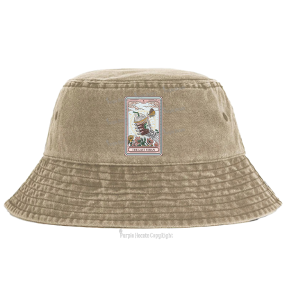 Purplehecate The Last Straw Tarot Bucket Hat