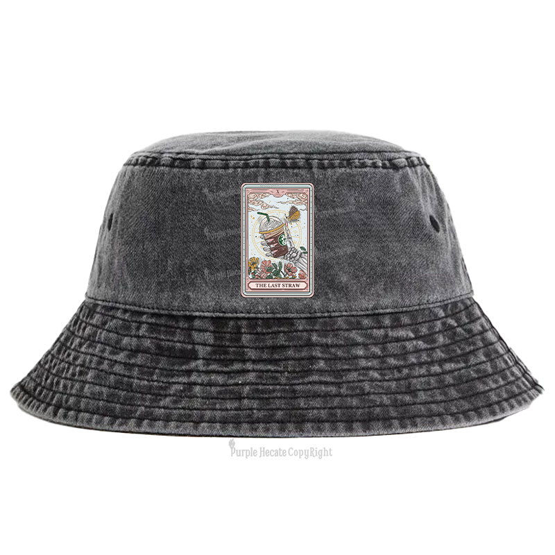Purplehecate The Last Straw Tarot Bucket Hat