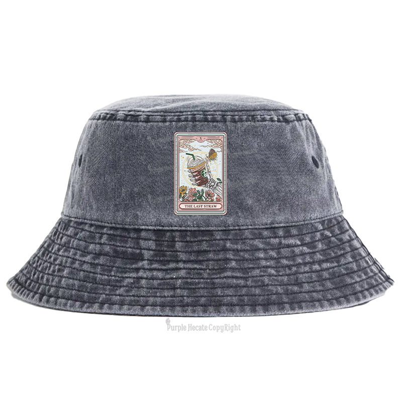 Purplehecate The Last Straw Tarot Bucket Hat
