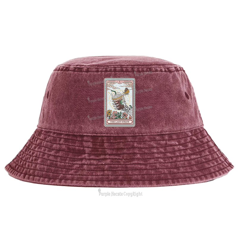 Purplehecate The Last Straw Tarot Bucket Hat