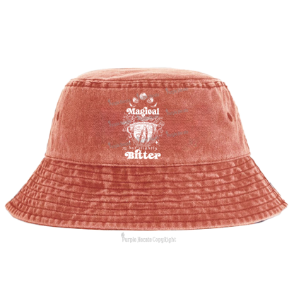 Purplehecate Magical But Slightly Bitter Bucket Hat